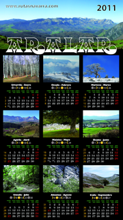 calendario aralar 2011