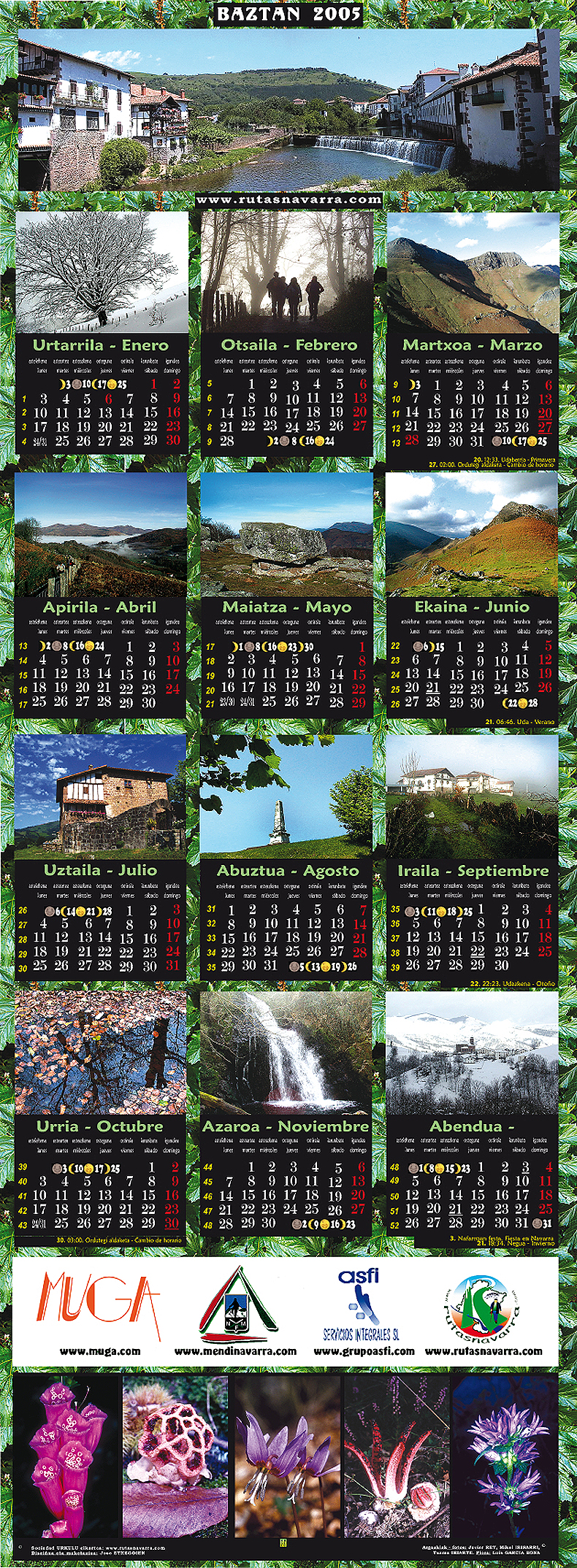 Calendario 2005