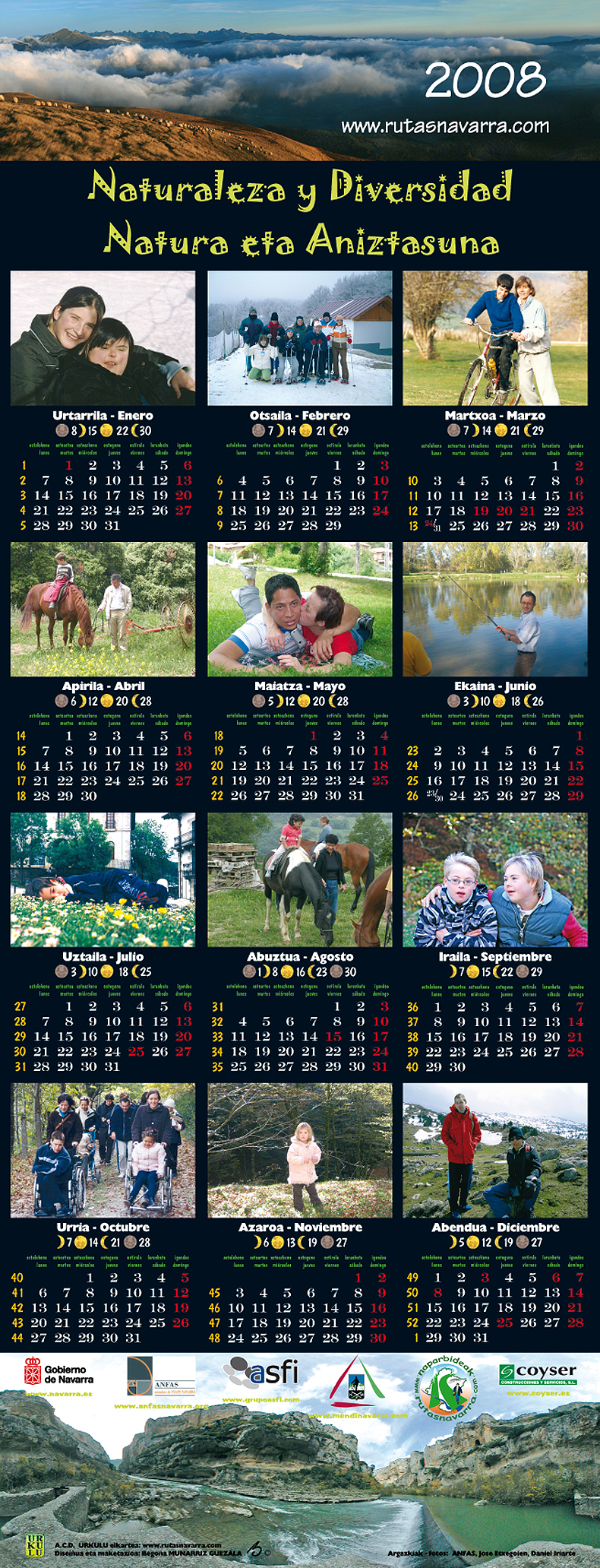 Calendario 2008