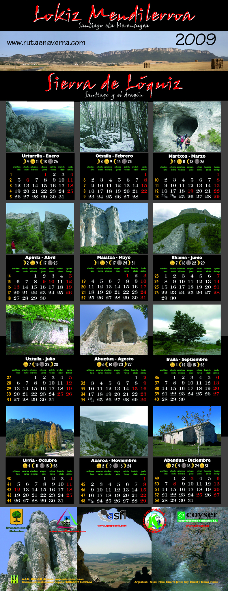 Calendario 2009