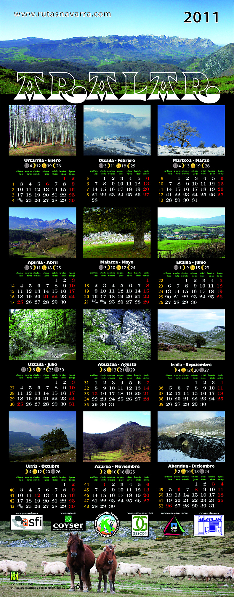 Calendario 2011