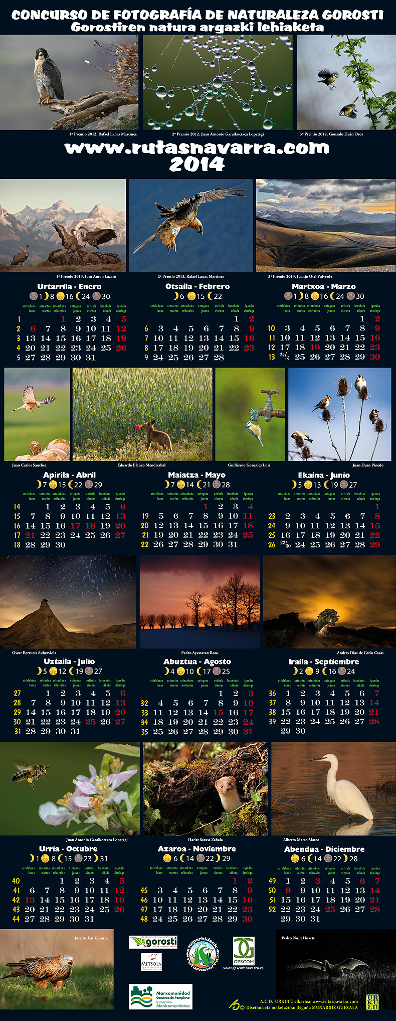 Calendario 2014