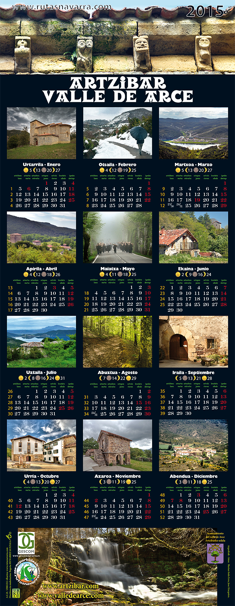 Calendario 2015