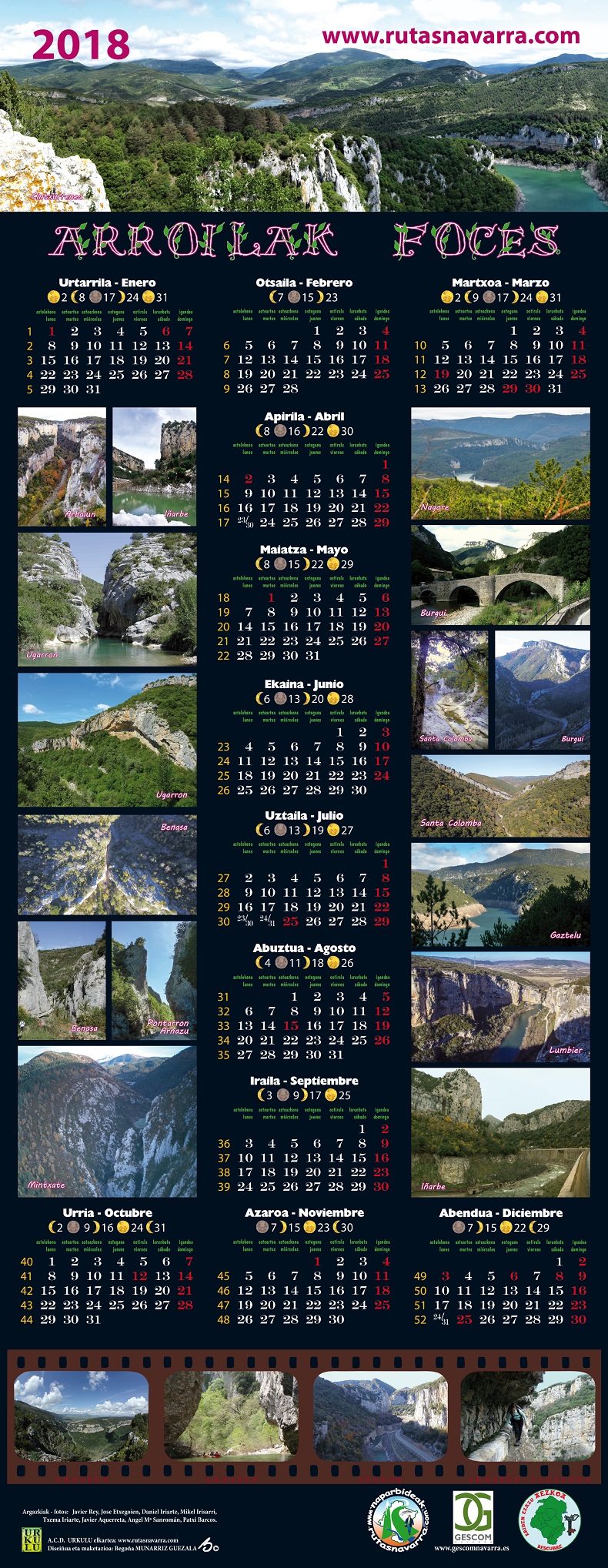 Calendario 2018
