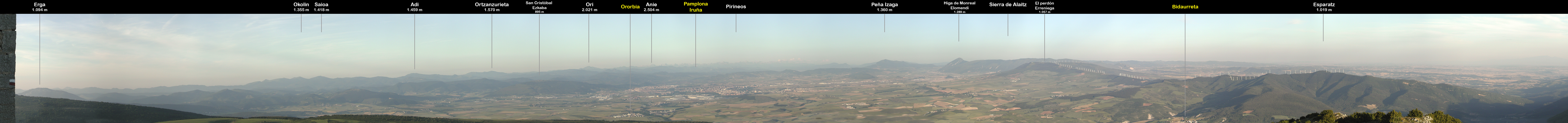Desde Sarbil / Cabezón de Etxauri.