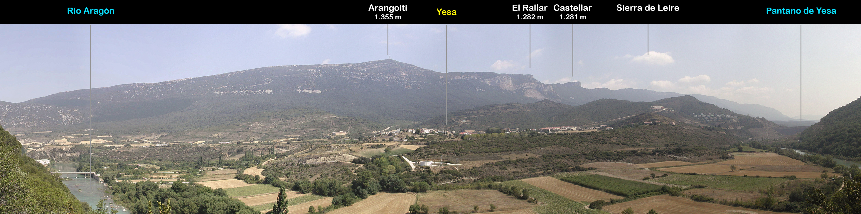 Arangoti desde Yesa
