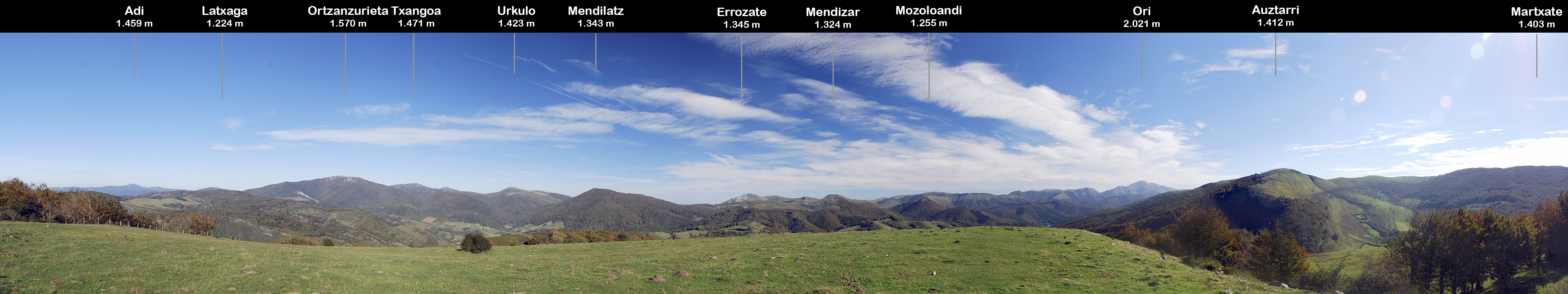 Desde Ugagibel. Hiriberri. Valle de Aezkoa