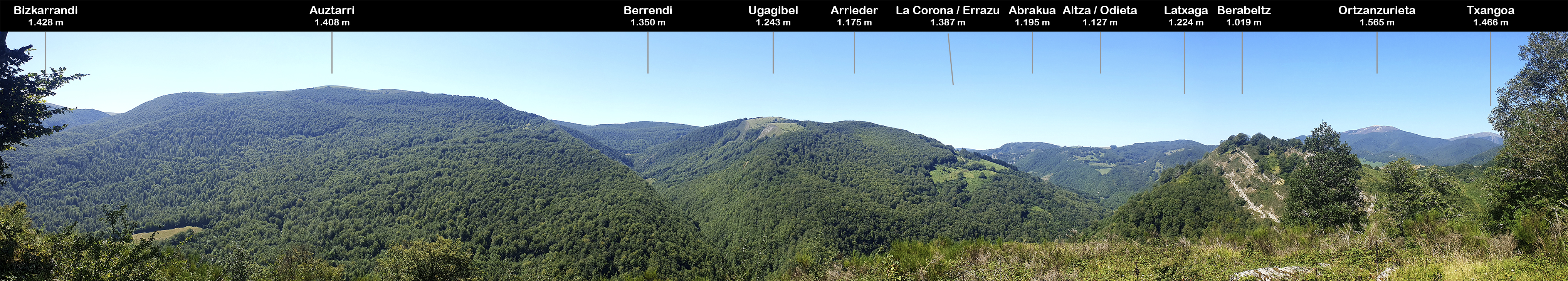 Desde Ekiola / Ekiolako geinatik. Monte Aezkoa / Aezkoa Mendiak