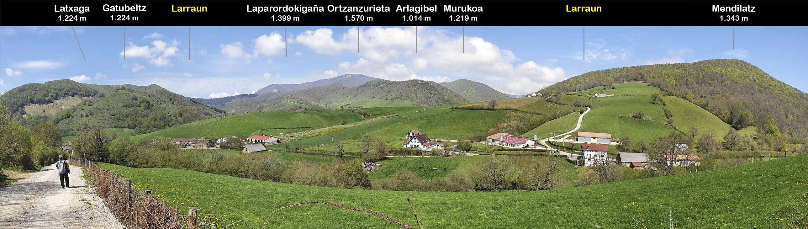 Desde Larraun / Larrauntik. Orbaizeta