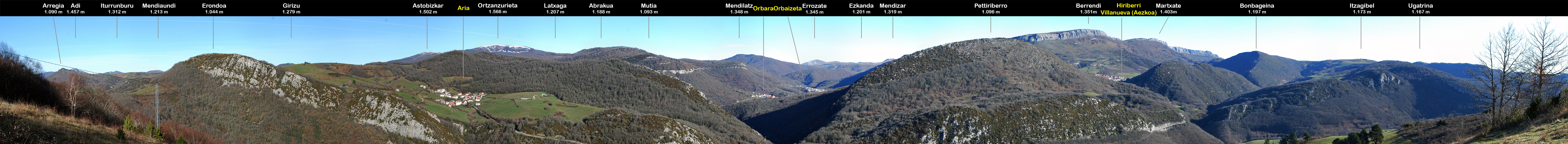 Desde repetidor / Errepikagailutik. Aribe