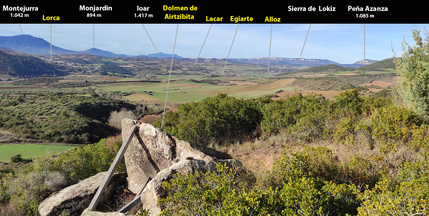 Dolmen de Airtzibita. Cirauqui / Zirauki