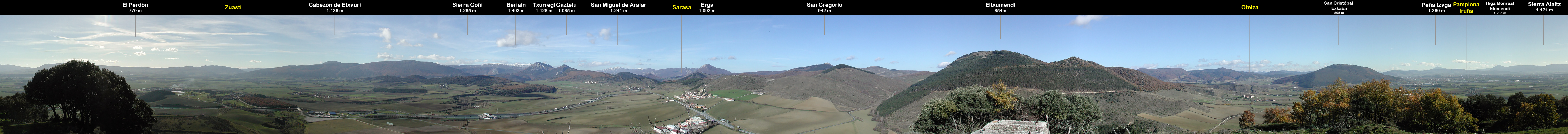 Desde la Peña de Añezcar. Añezcar